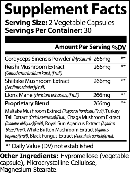 Mushroom Complex Capsules